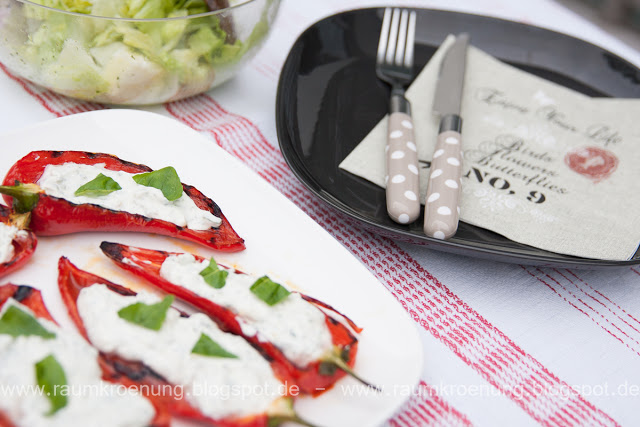 Paprika-vegatarisch-Rezept-Grillen Paprika-vegatarisch-Rezept-Grillen