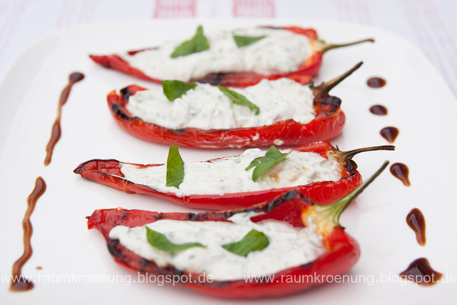 Paprika-vegatarisch-Rezept-Grillen Paprika-vegatarisch-Rezept-Grillen